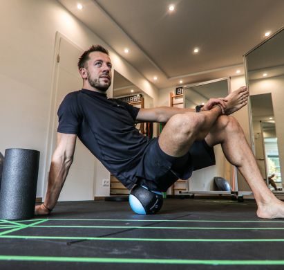Michael beim Training